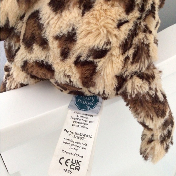 Mary Meyer Leopard Print Plush Toy - Picture 3 of 3